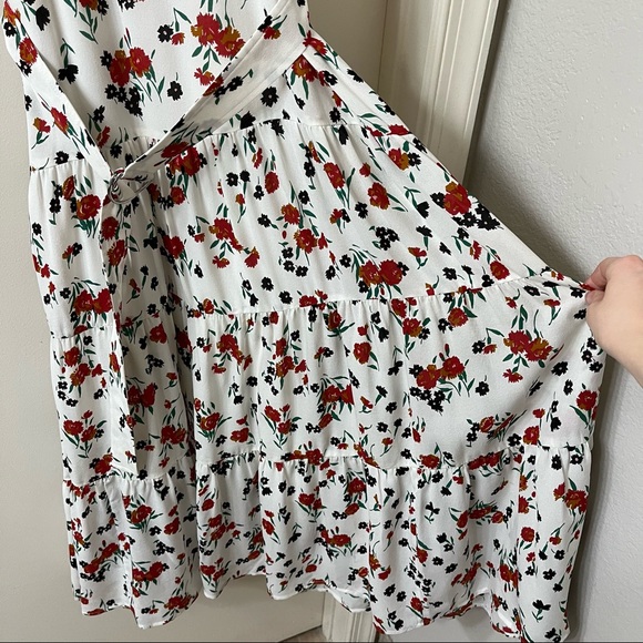 A.L.C. Richards Silk Floral Sleeveless Midi Dress Size US 4 - Picture 8 of 11